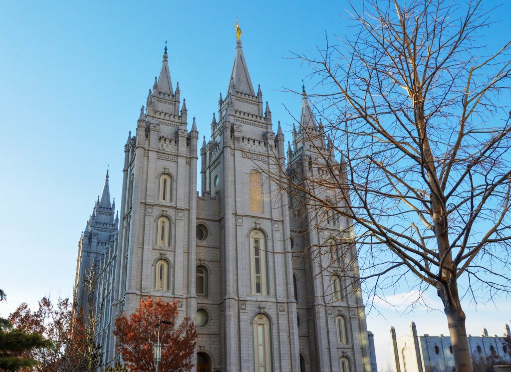 Temple Square in Salt Lake City