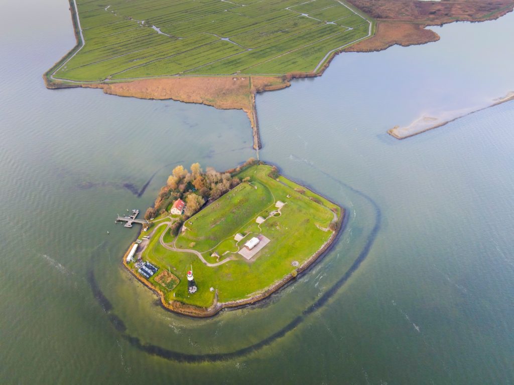 Vuurtoreneiland bij Durgerdam