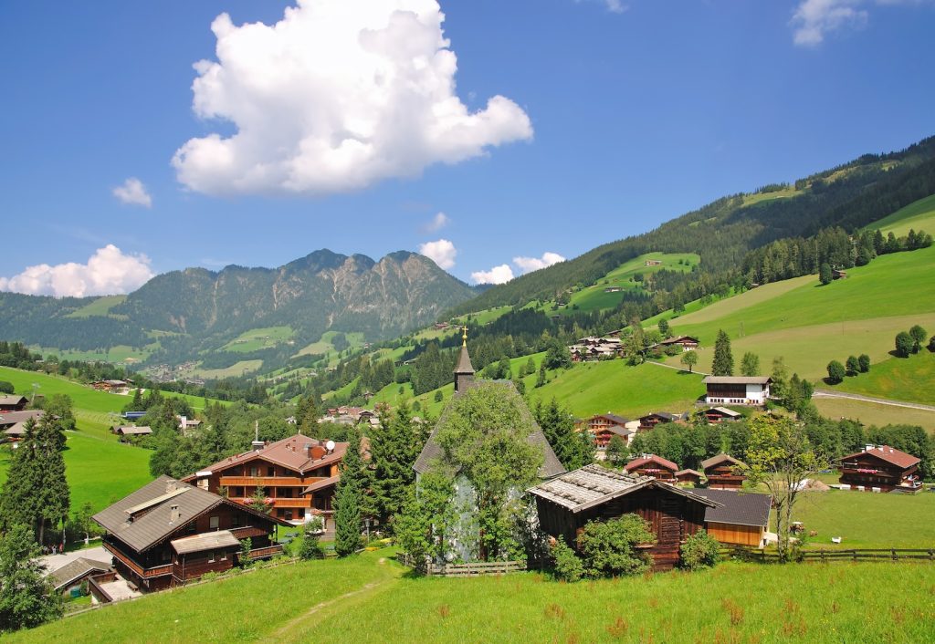 Alpbach in Oostenrijk