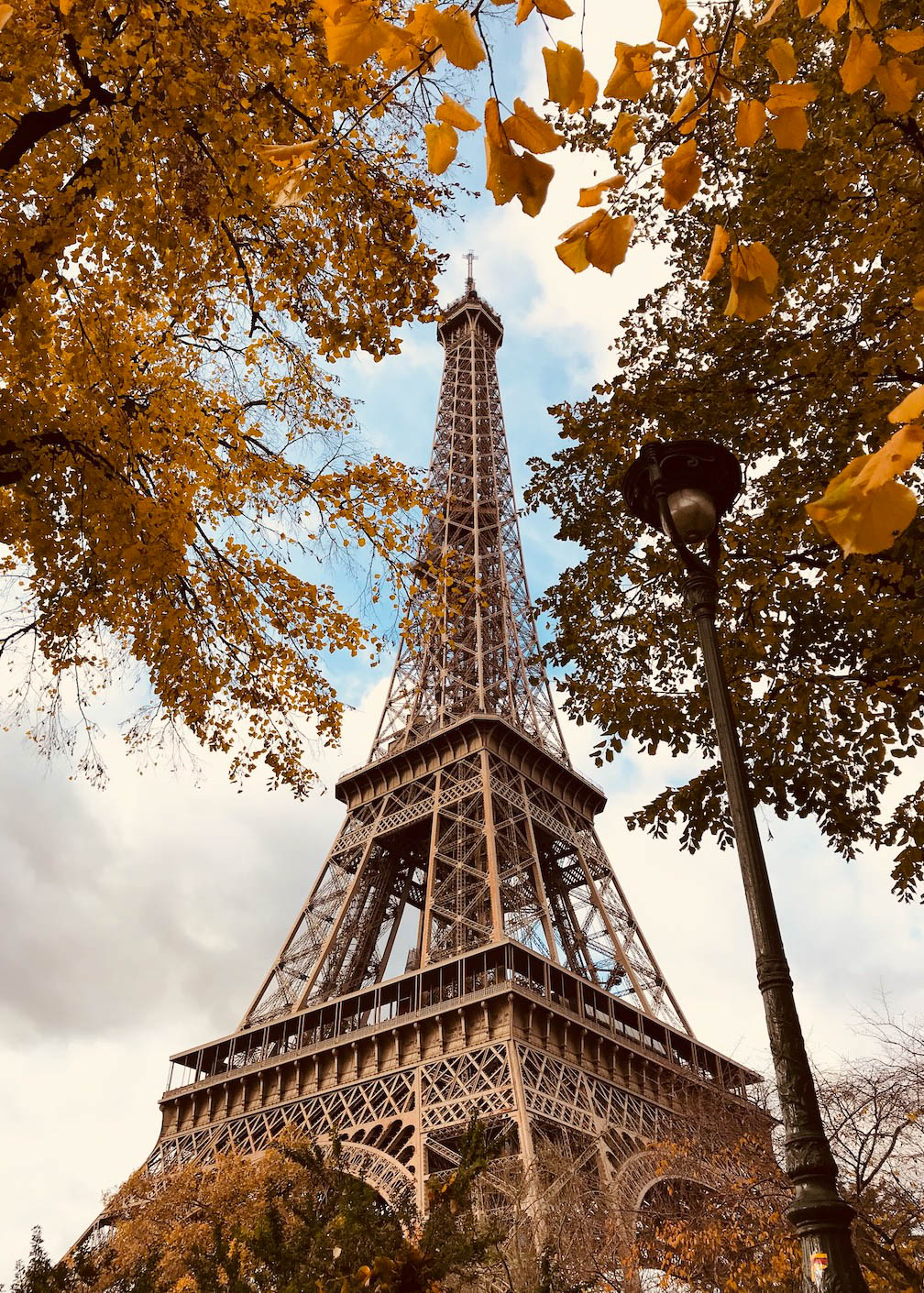 Eiffeltoren in de herfst