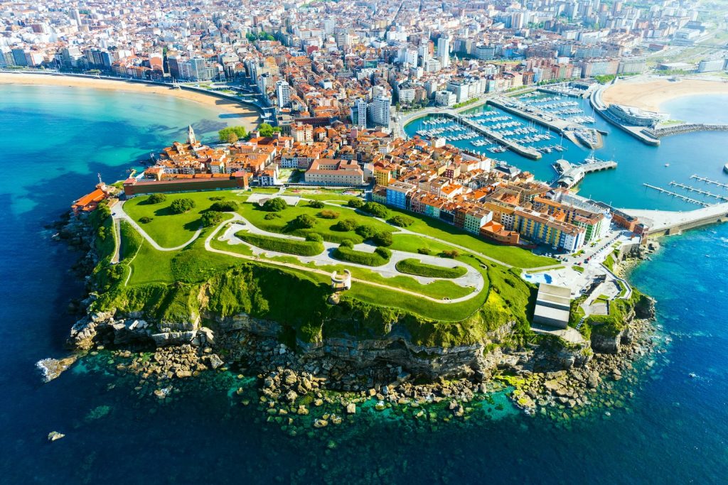 Gijón in Spanje