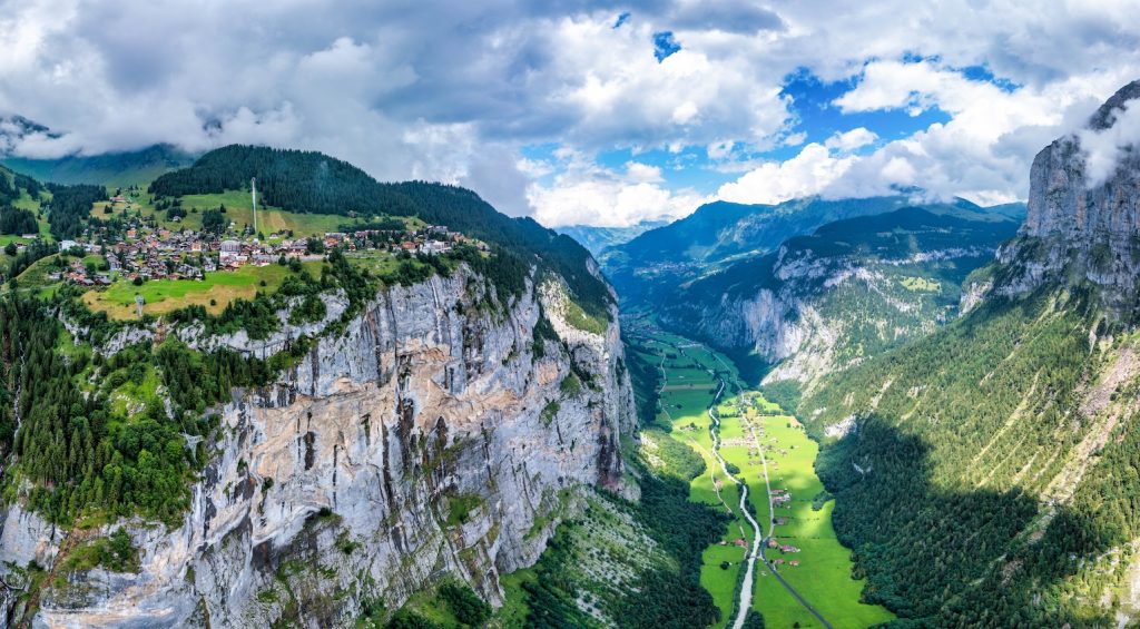 Mürren in Zwitserland
