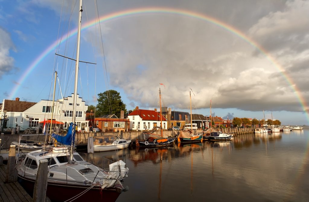 Vissersdorp Zoutkamp in Groningen