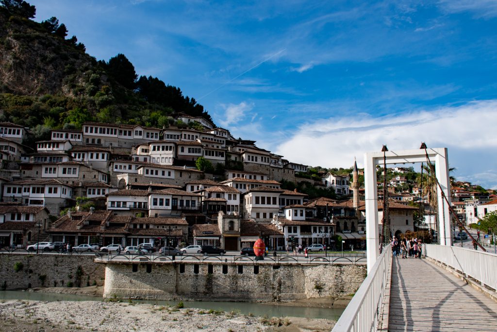 Berat de stad van duizend ramen