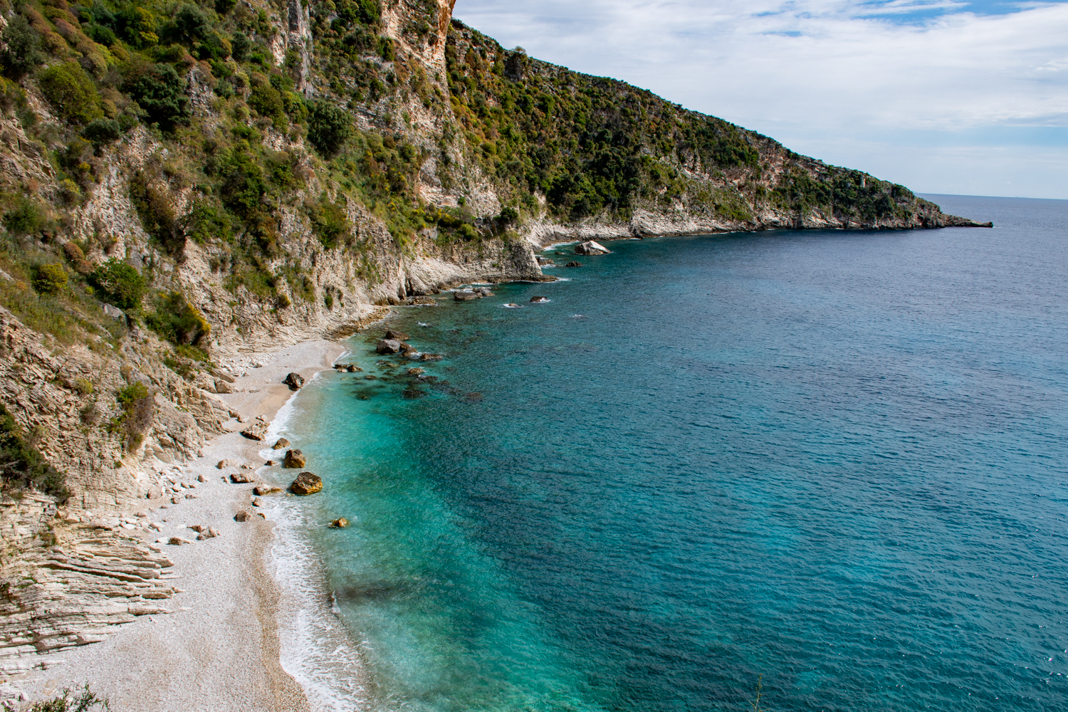 Filikuri beach Albanie