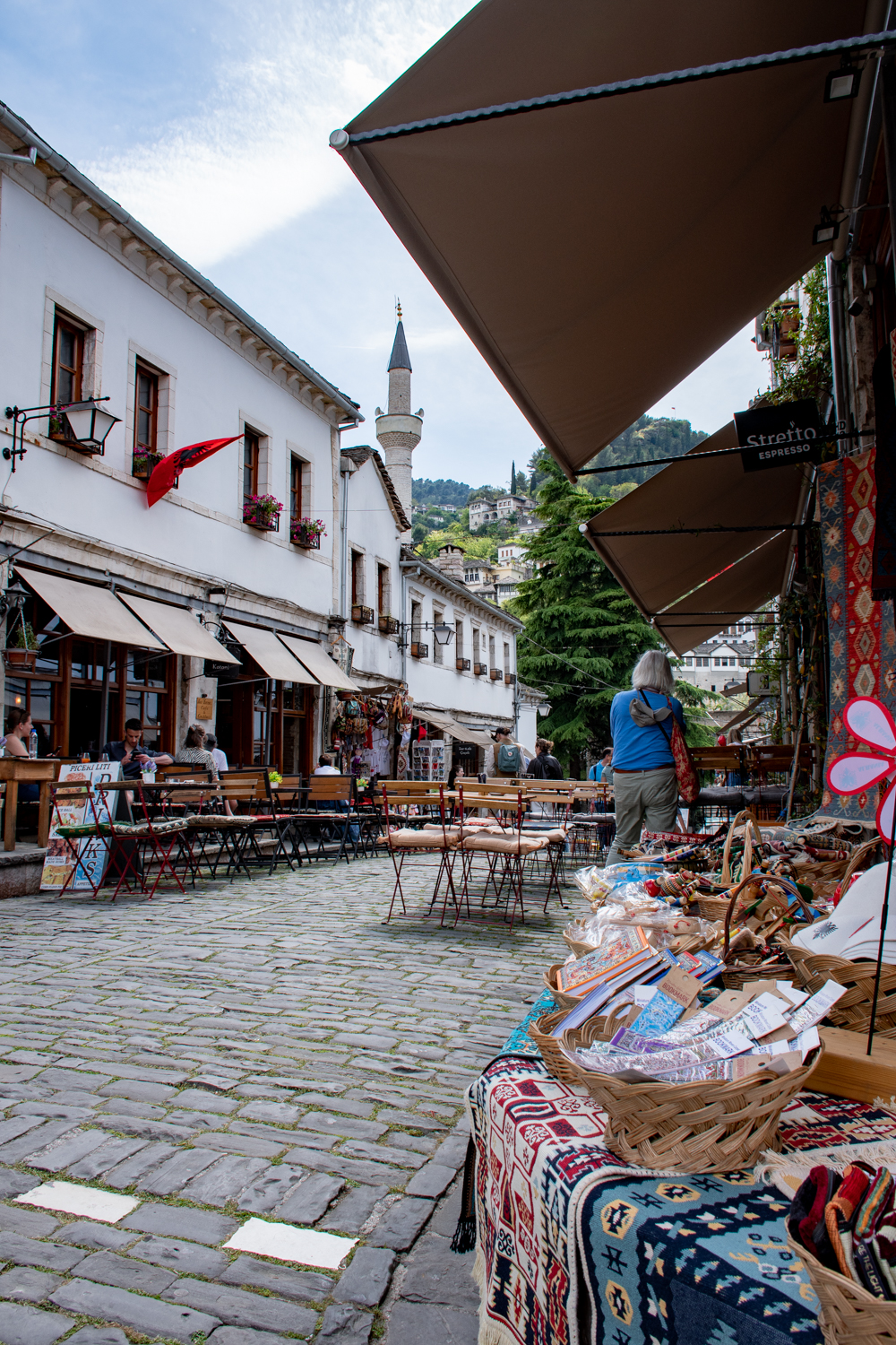 Gijrokaster straatjes
