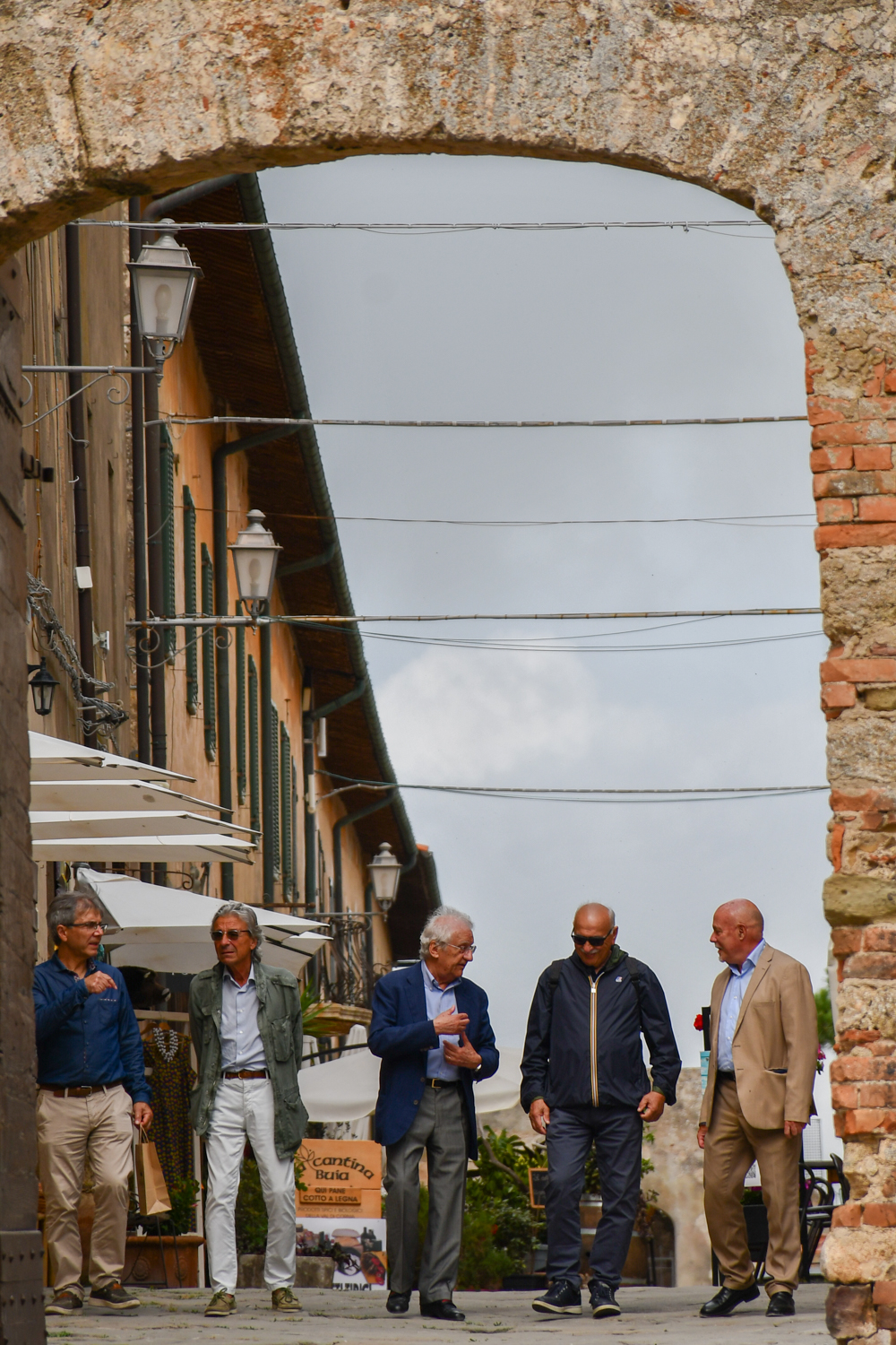 Populonia oude centrum