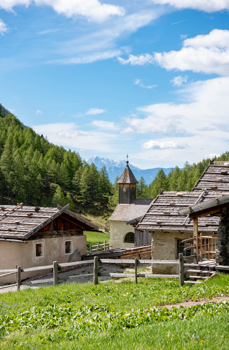 Uitzicht vanuit de Fane Alm