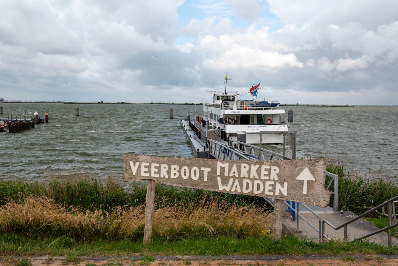 Veerboot van Lelystad naar de Marker Wadden