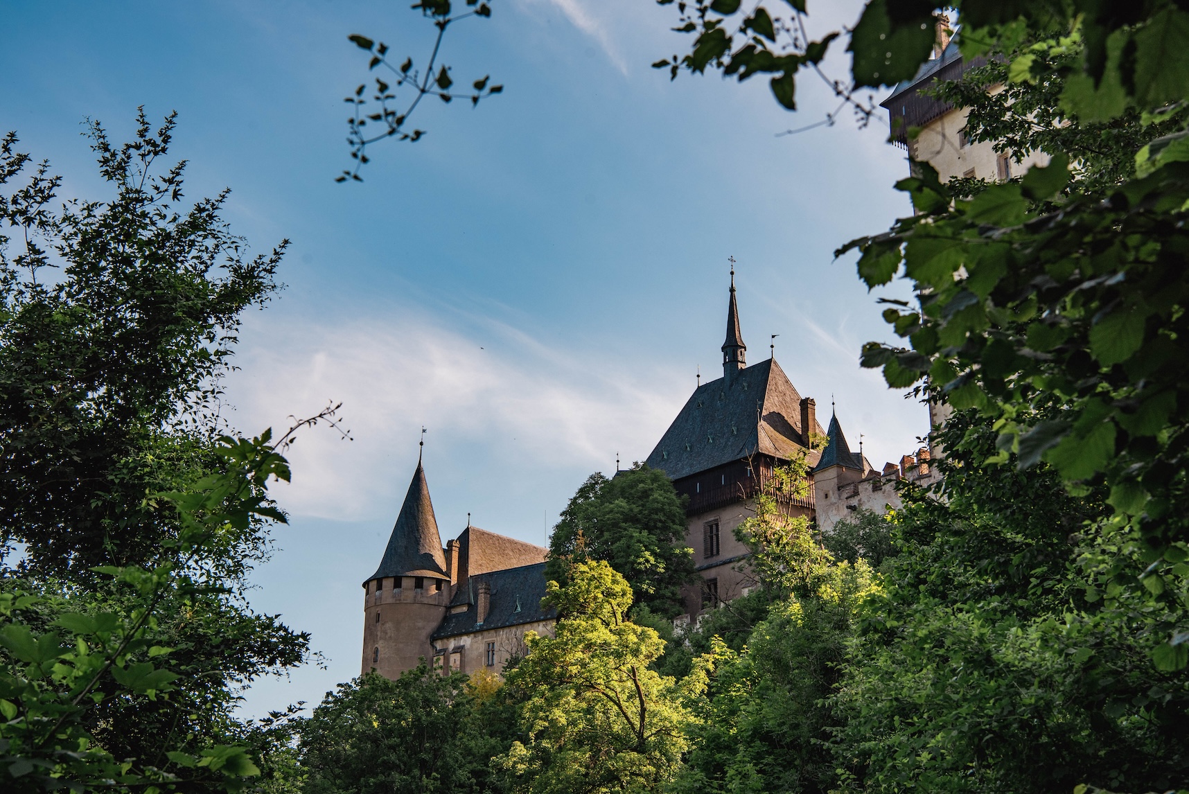 Karlštejn is een van de beroemdste kastelen van Tsjechië