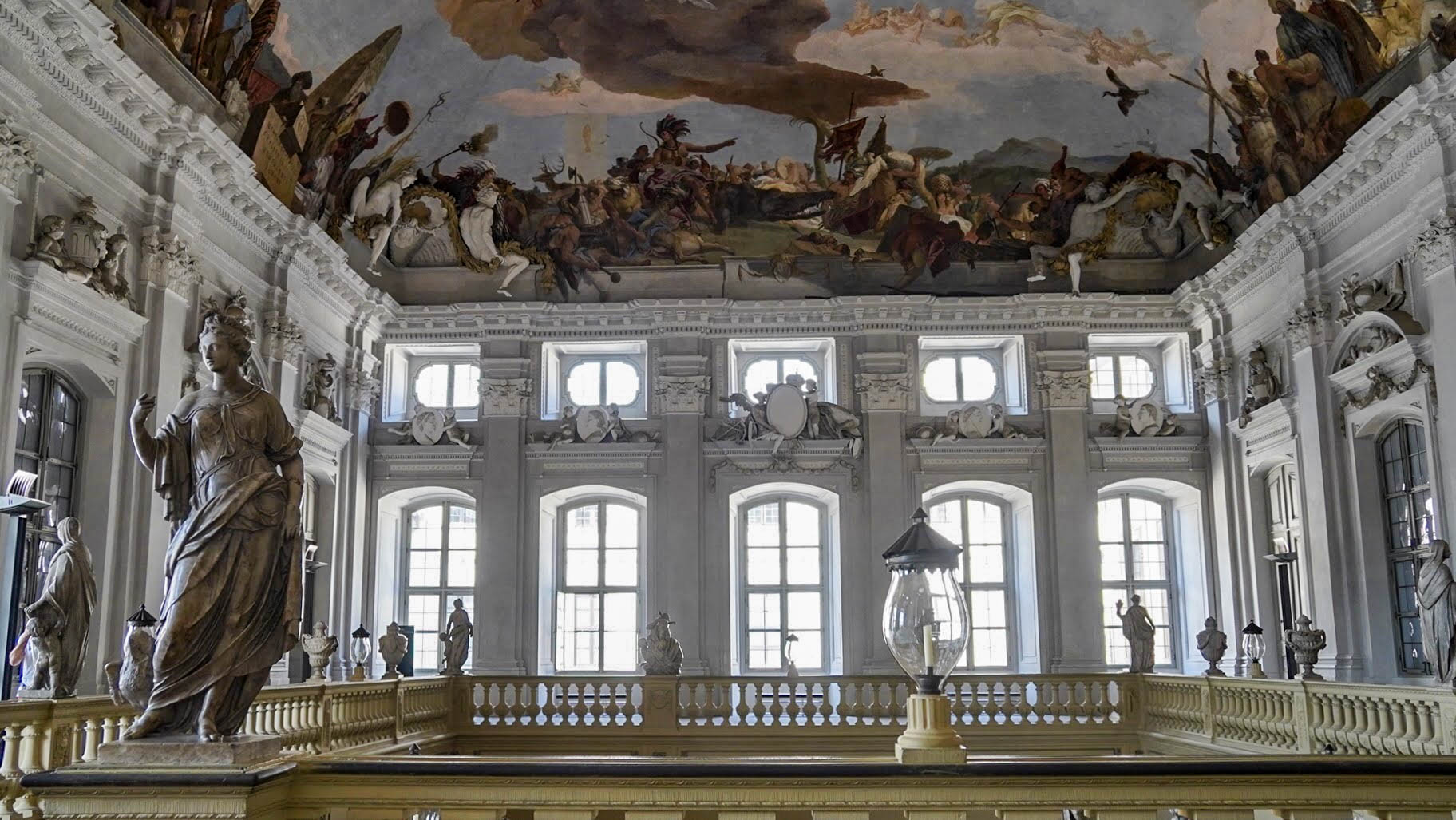 Interieur van de Residentie van Würzburg