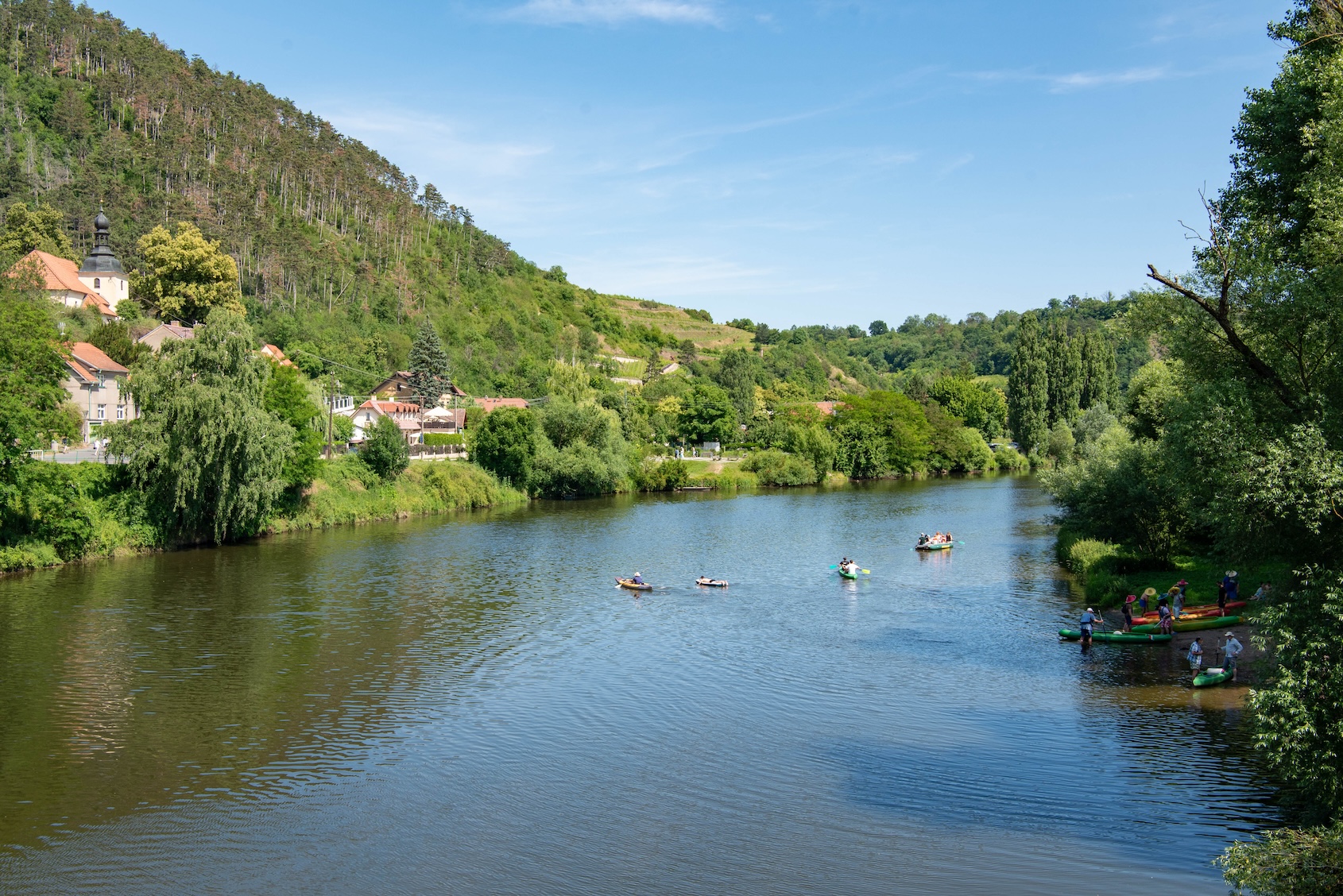 Berounsko regio in Centraal Bohemen