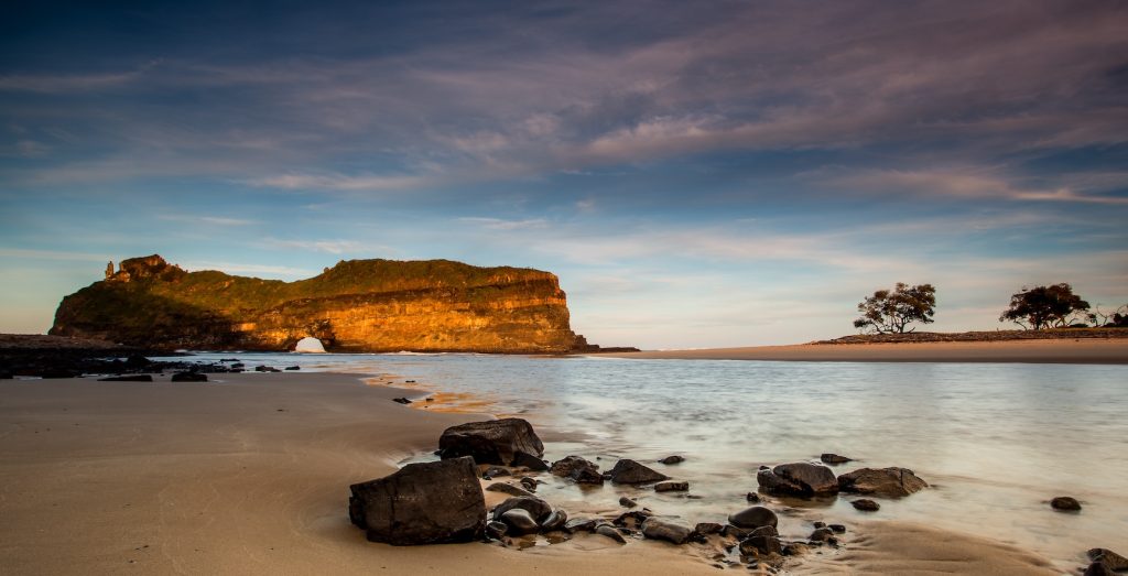 Coffee Bay in Zuid-Afrika