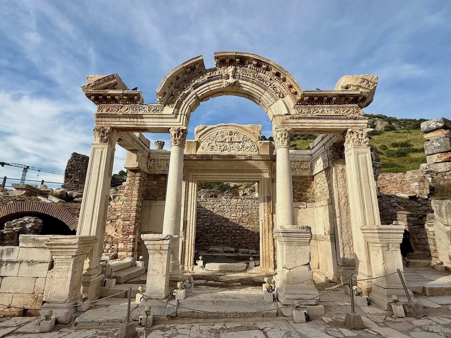 Ruïne in Efeze, Turkije