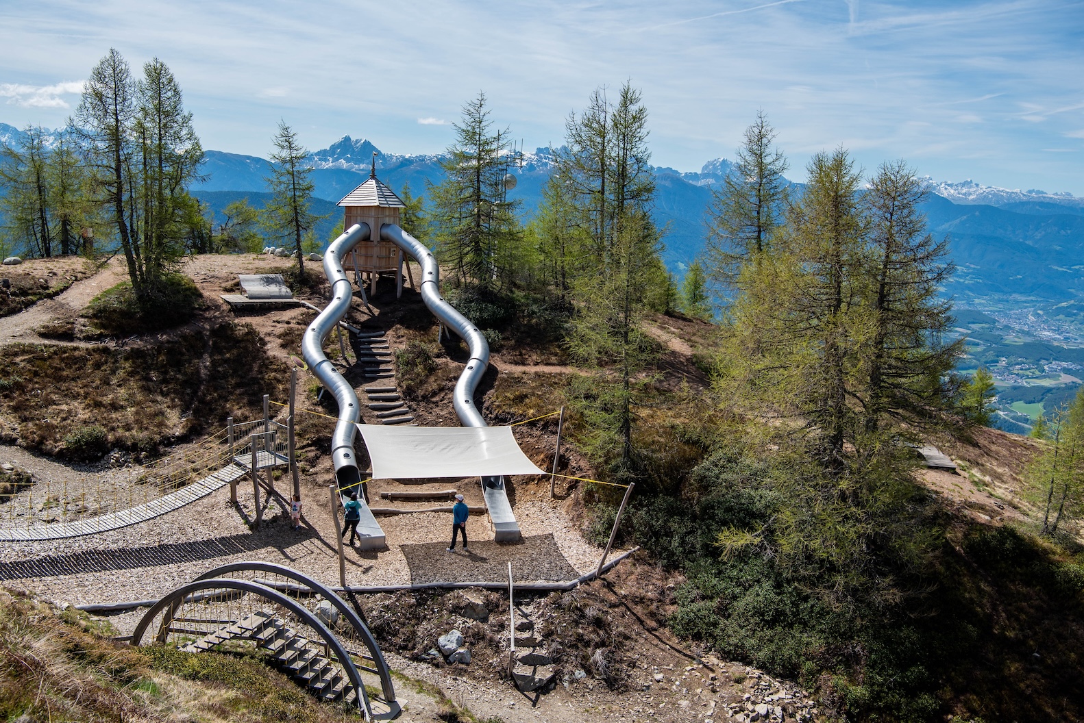 Toffe speeltuinen op de Gitschberg