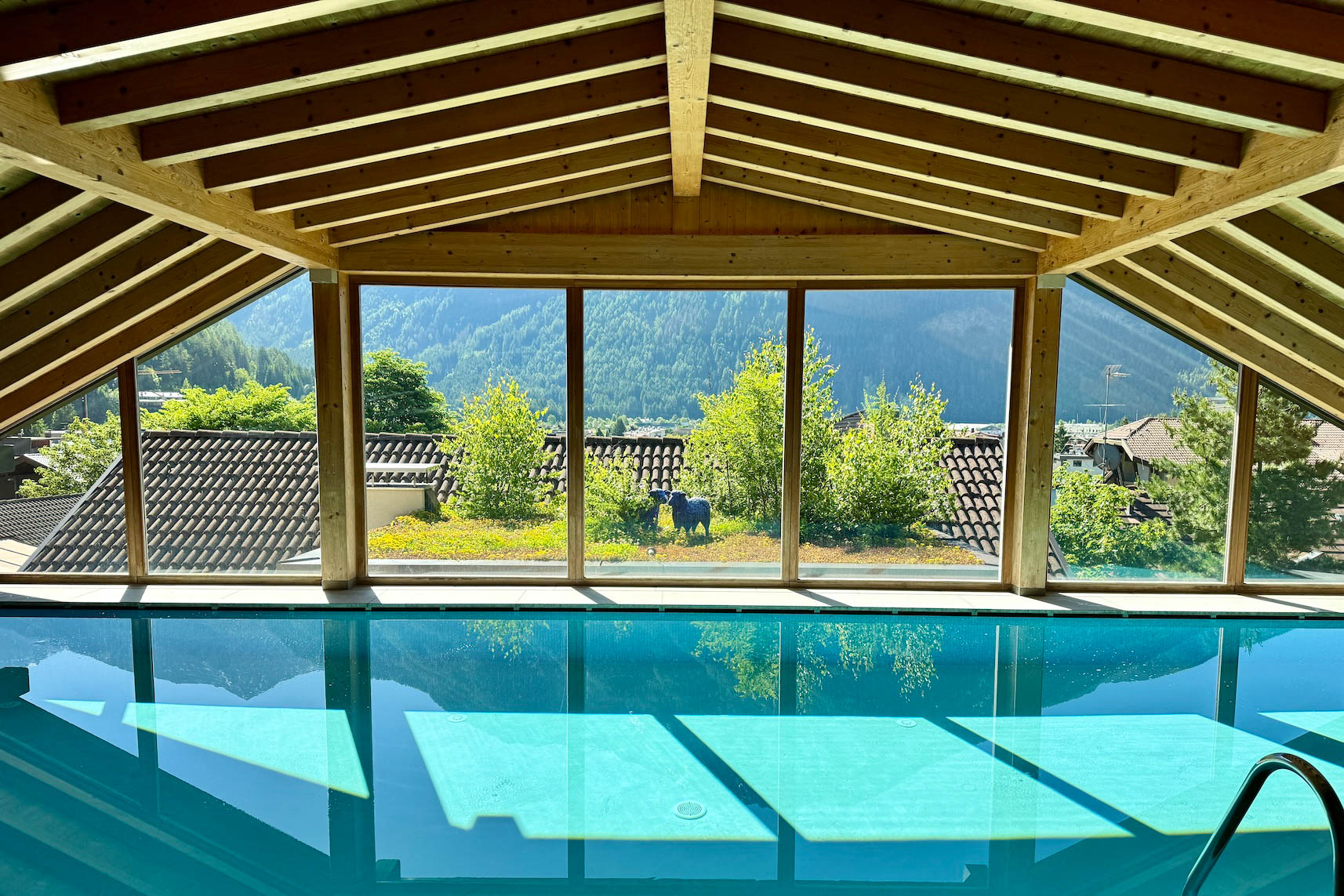 Het fijne zwembad van Hotel Drumlerhof