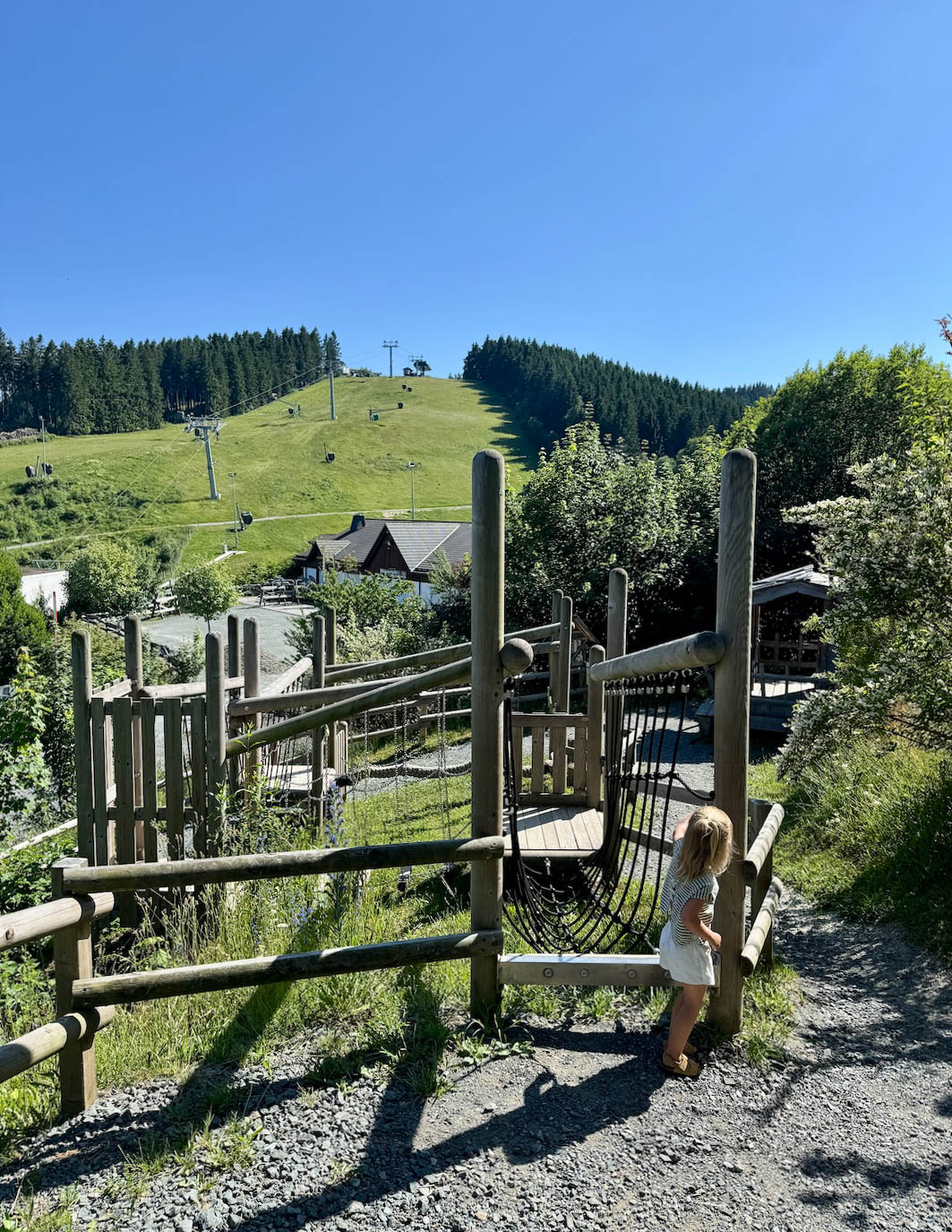 Klimparcours op Landal Winterberg
