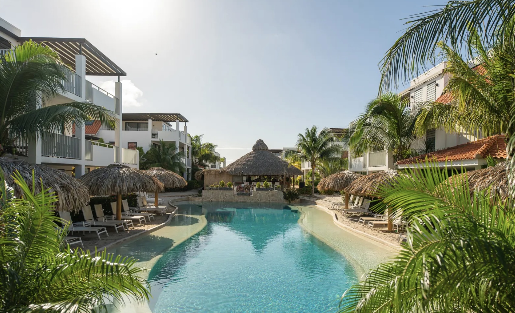 Luxe hotel op Bonaire aan het strand