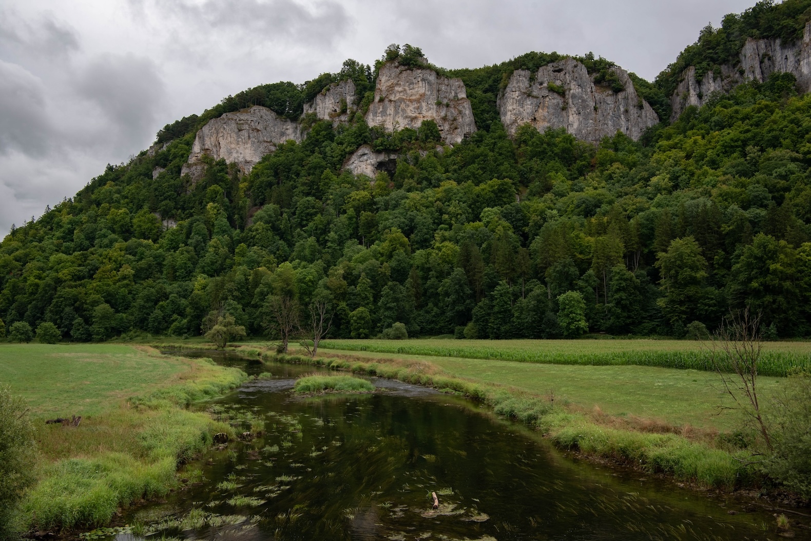 Donau in de Schwäbische Alb