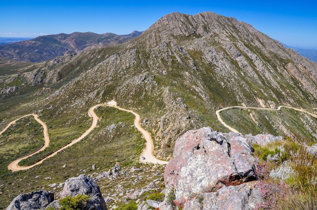 Swartberg Pass in Zuid-Afrika