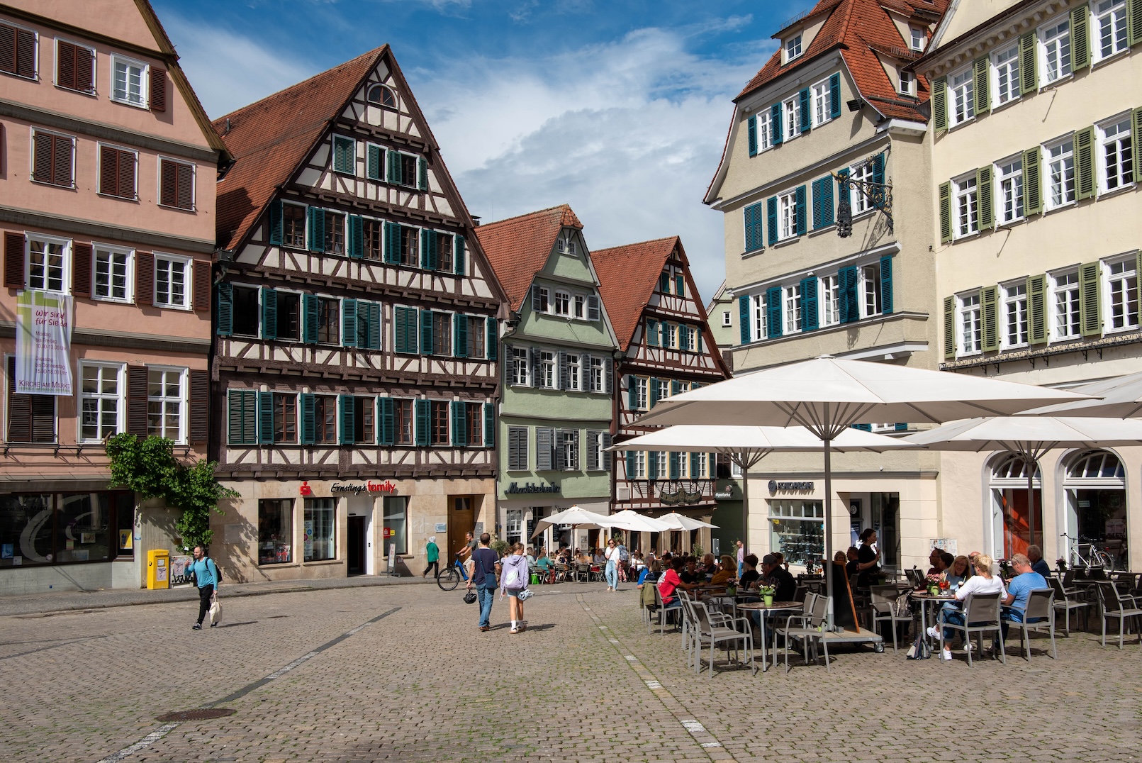 Marktplein in Tübingen