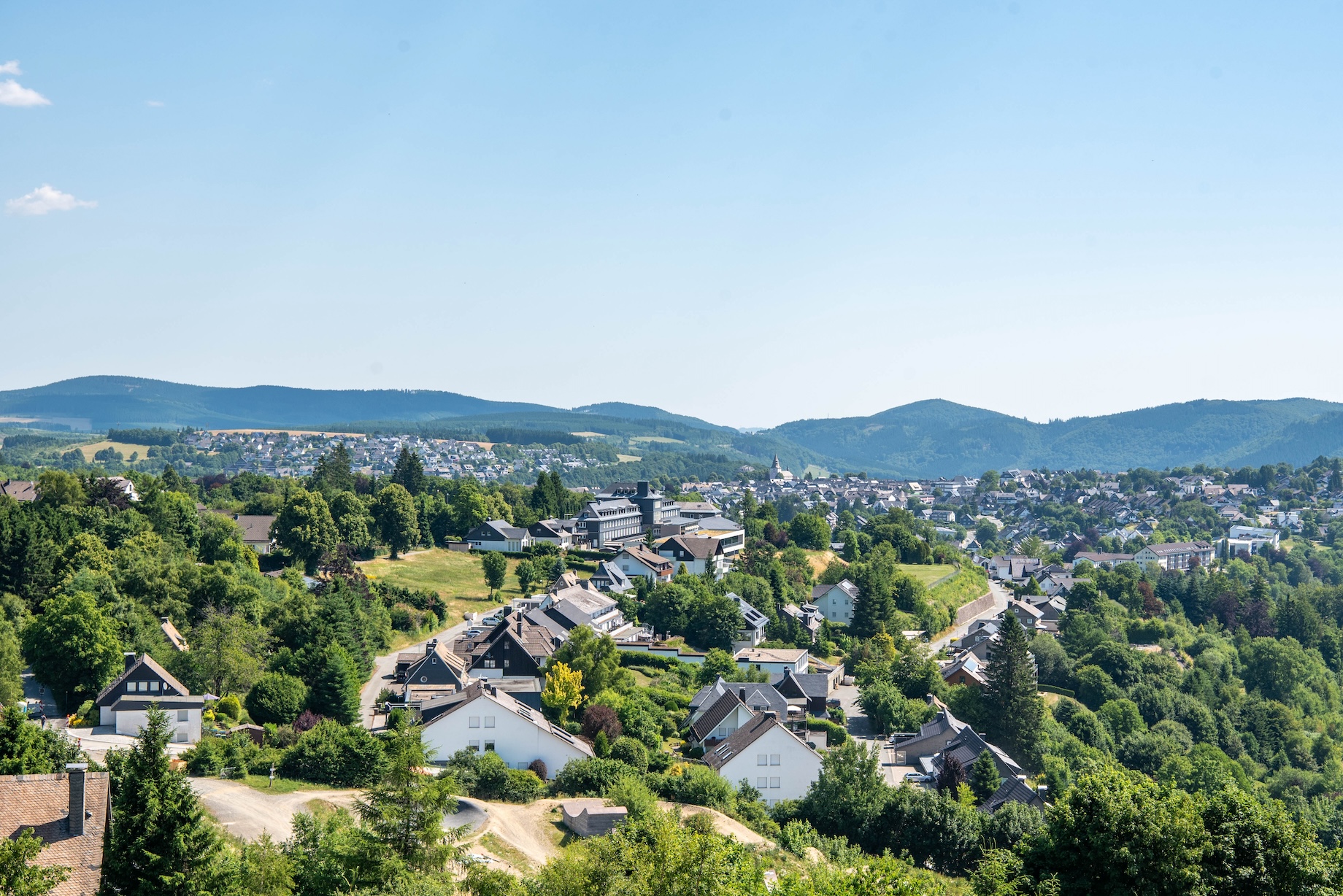 Winterberg in de zomer