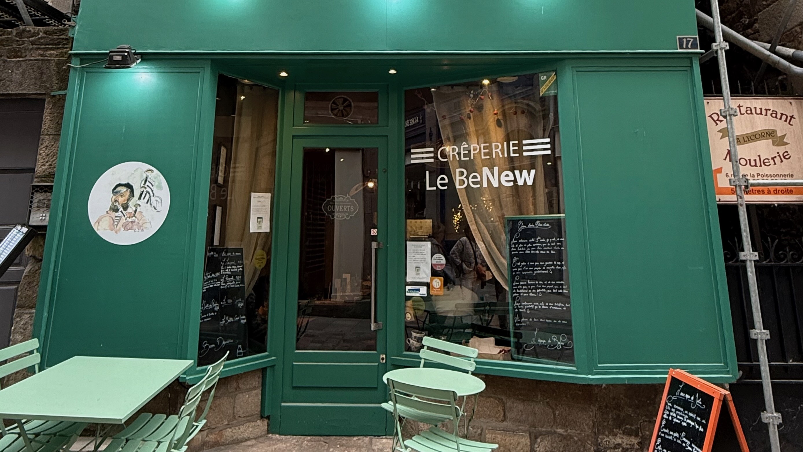 Dinan beste Creperie voor Galettes
