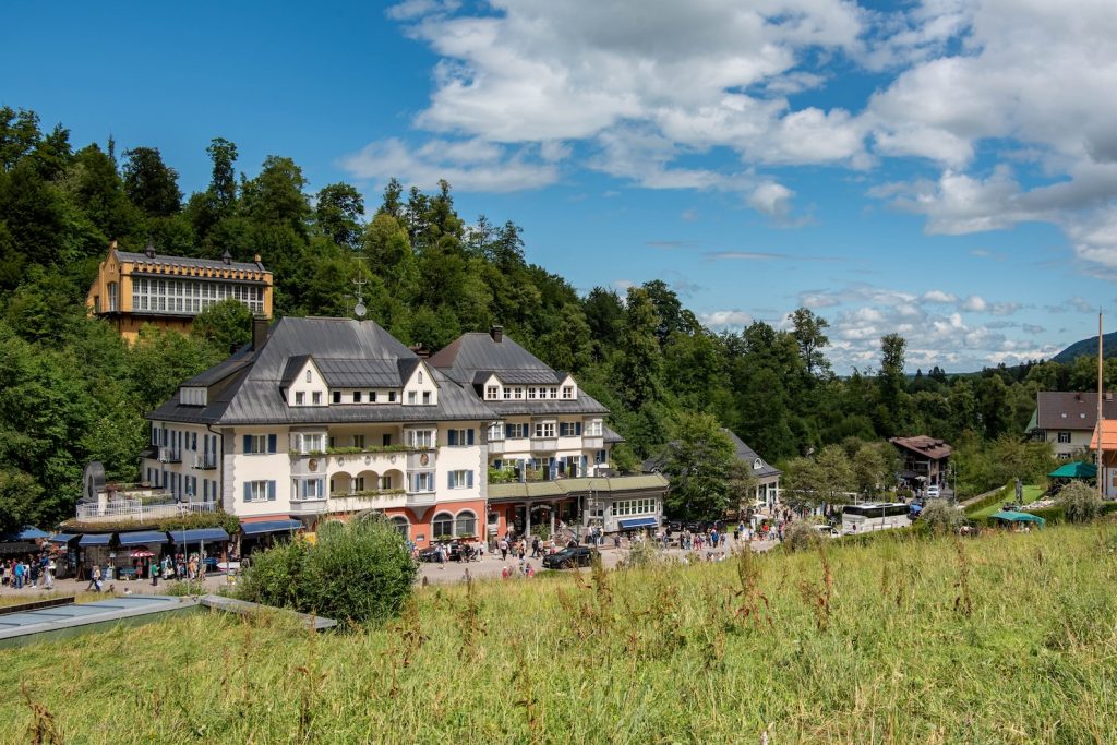 Hohenschwangau in de zomer