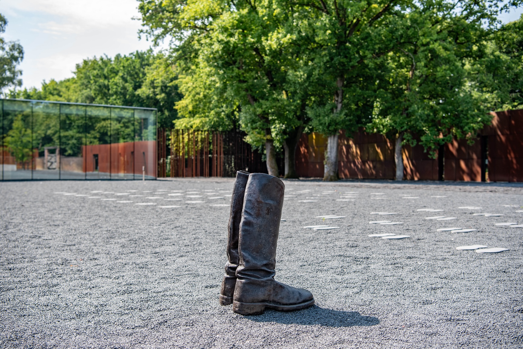 De appèlplaats van Kamp Amersfoort