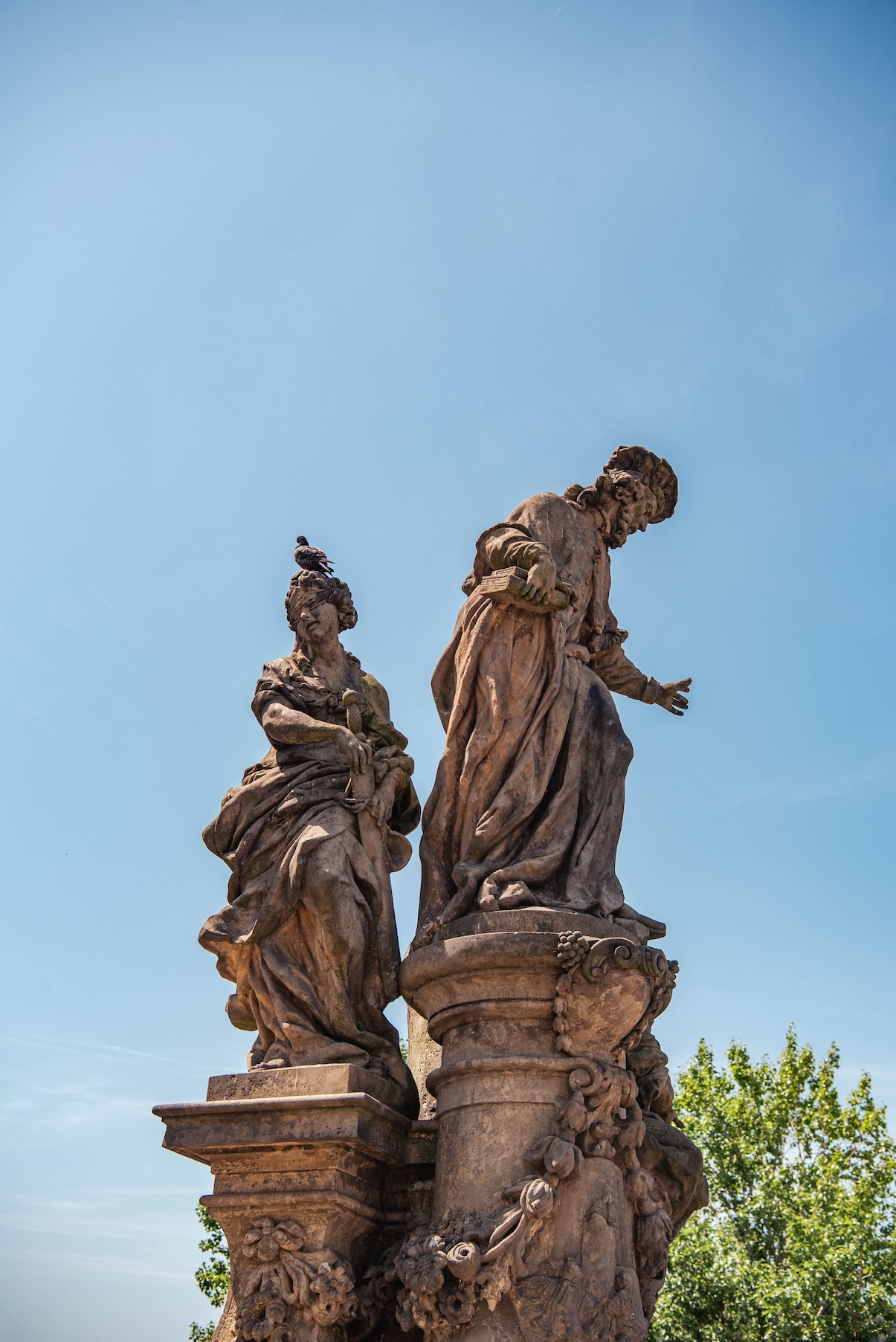 Beelden op de Karelsbrug