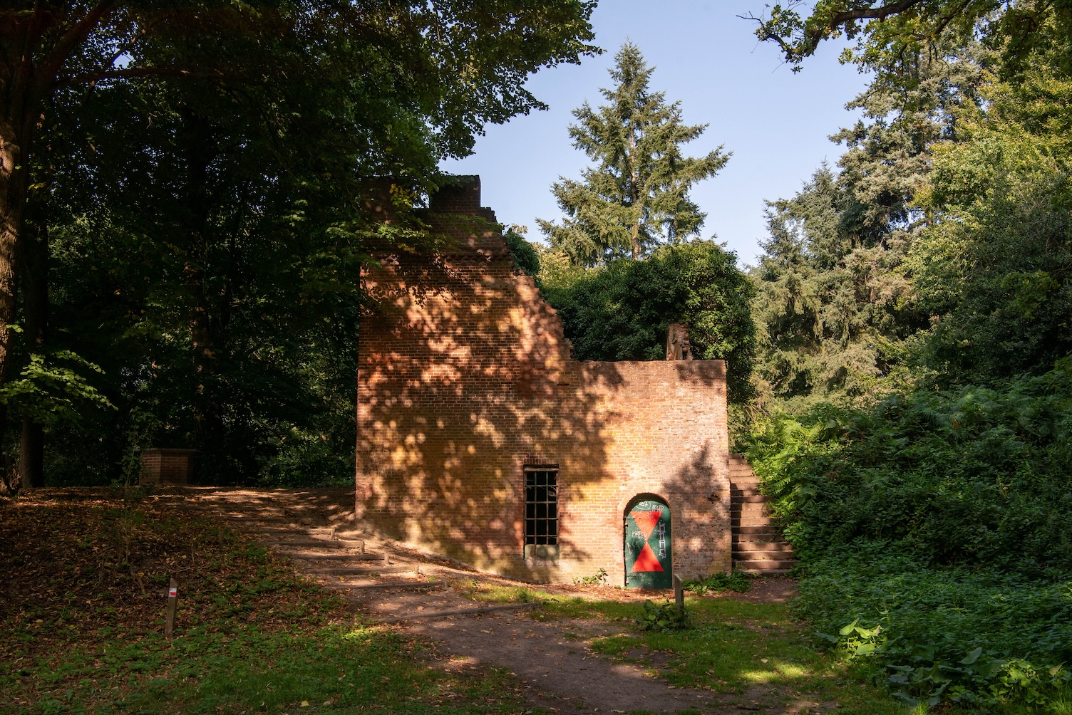 Boswachtershuisje op de Grebbeberg