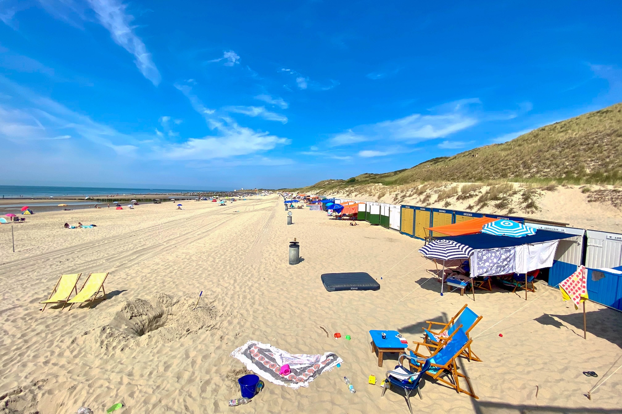 Domburg op een zomerdag