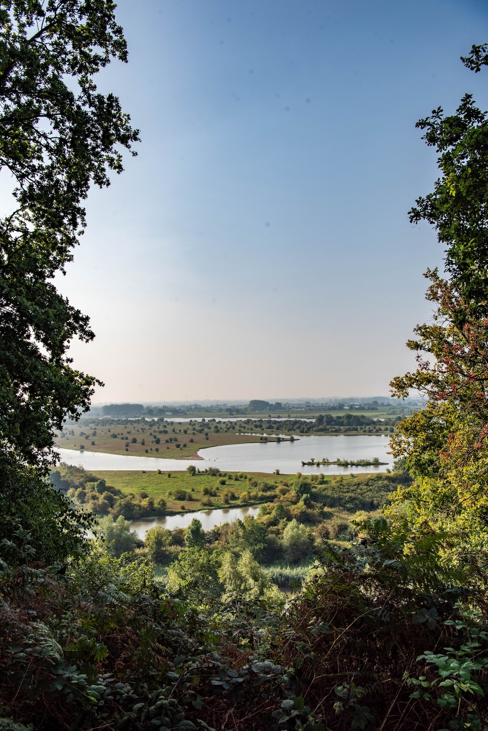 Uitzicht op de Betuwe vanaf de Grebbeberg