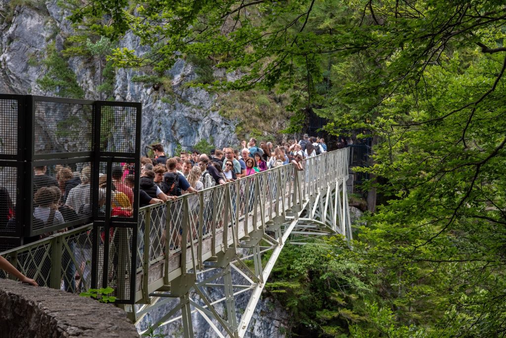 De Mariënbrücke bij Neuschwanstein
