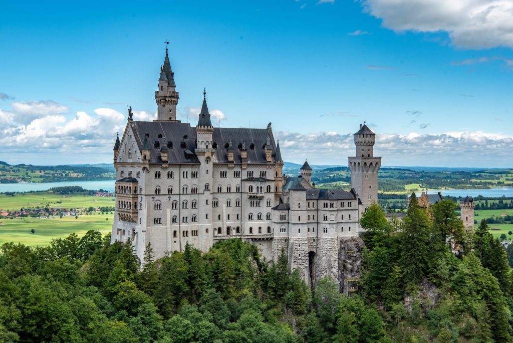 Schloss Neuschwanstein close-up