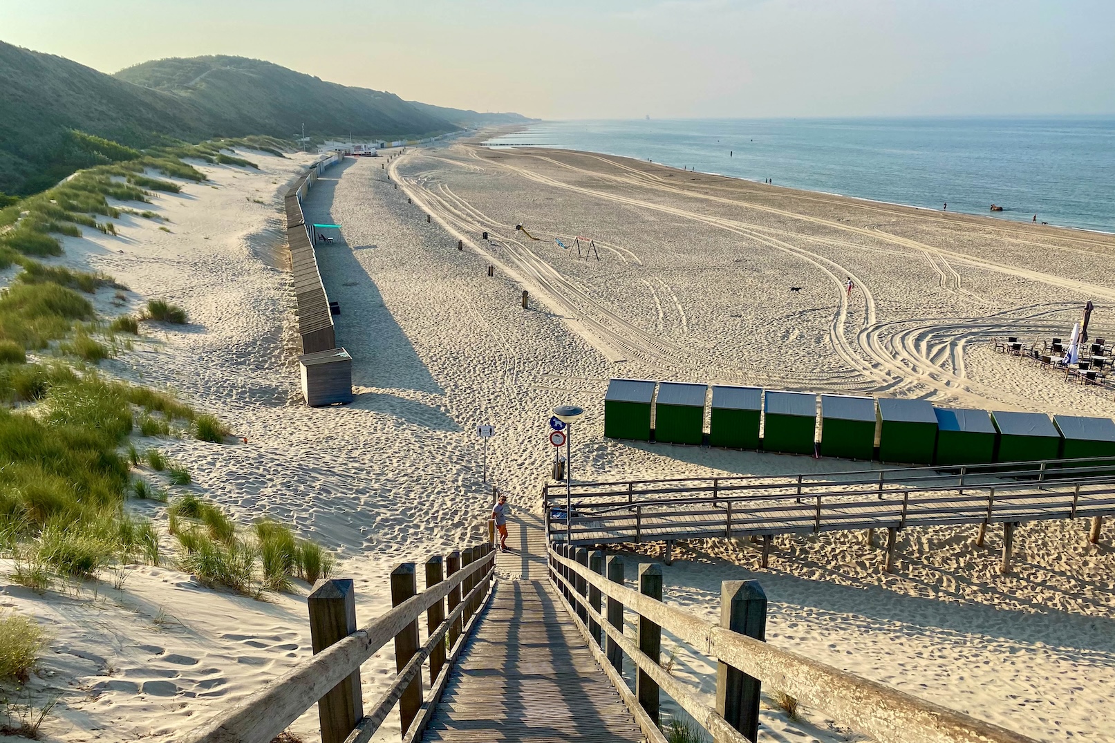 Strand in Zoutelande, 's morgens vroeg