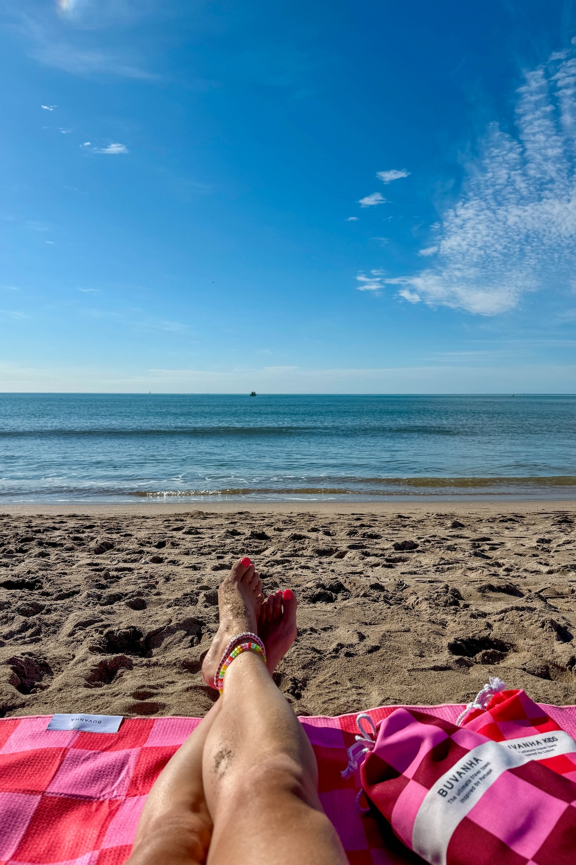 Buvanha is de ideale handdoek voor op het strand
