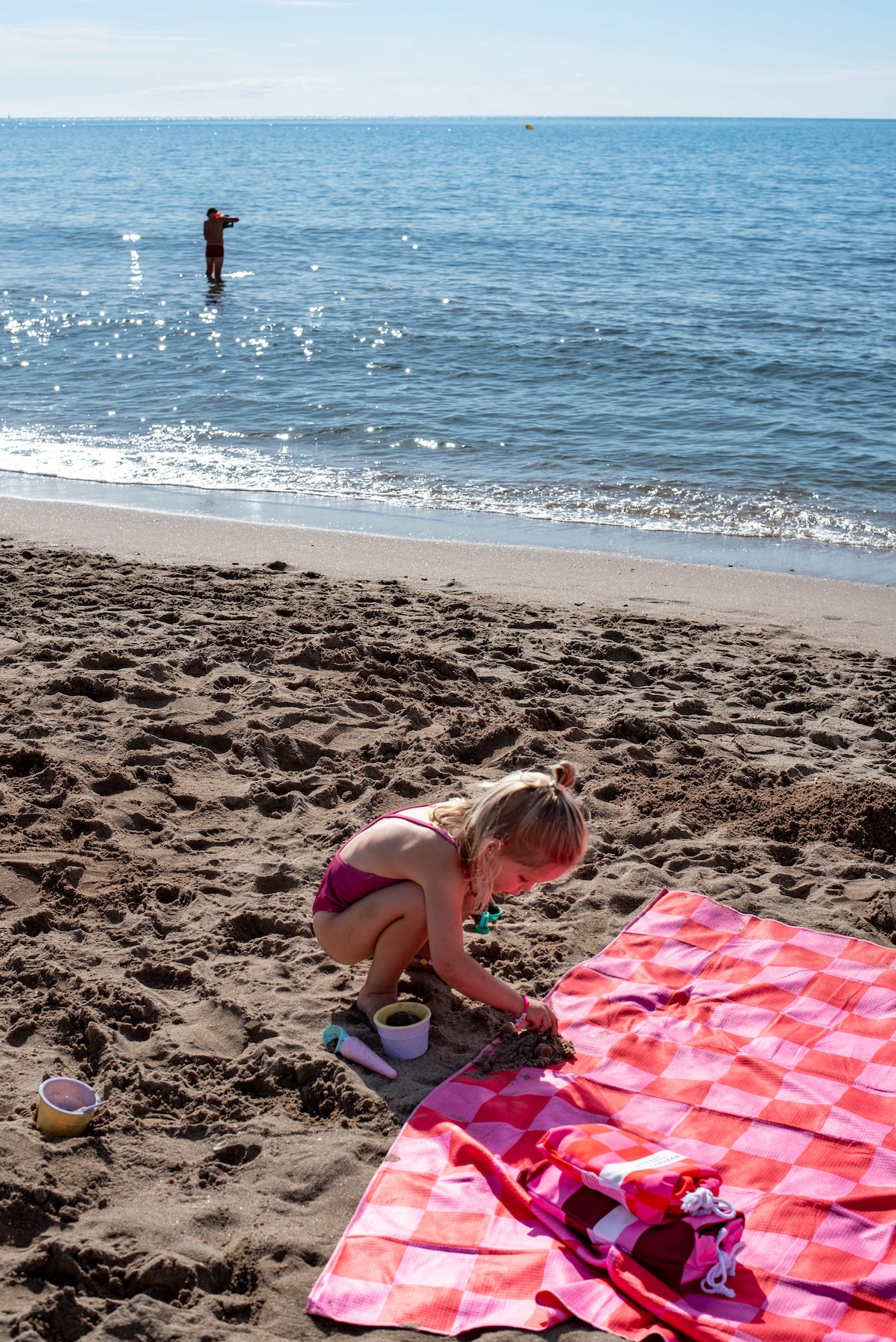 De stof van Buvanha doeken is volledig zandvrij
