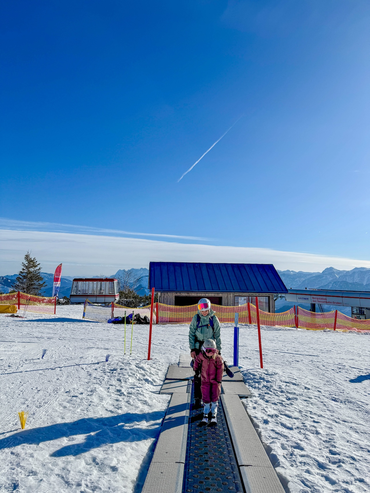 Het magisch tapijt in skigebied Feuerkogel