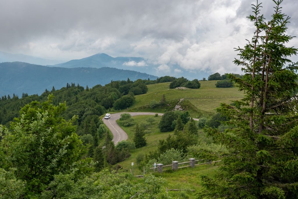 Route des Cretes in de Vogezen