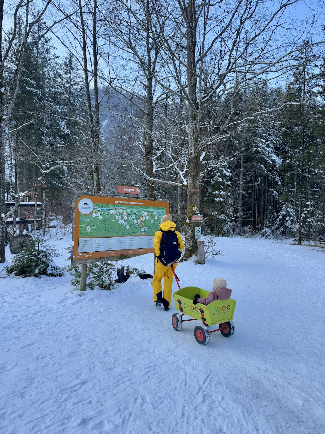 Ingang van Cumberland Wildpark Grünau