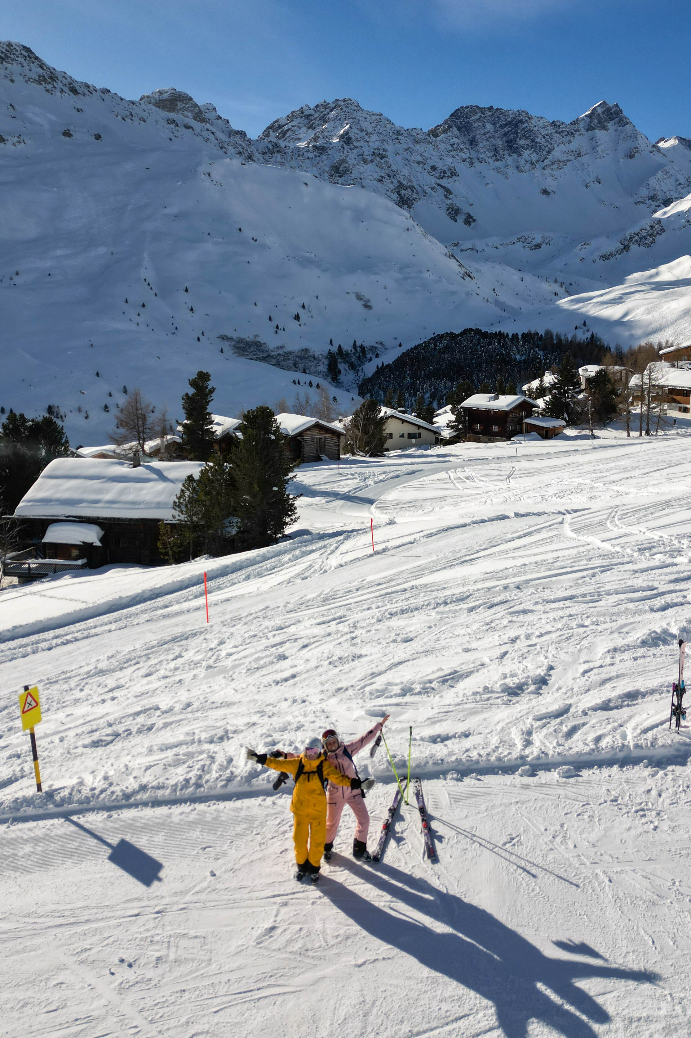 Genieten in Arosa