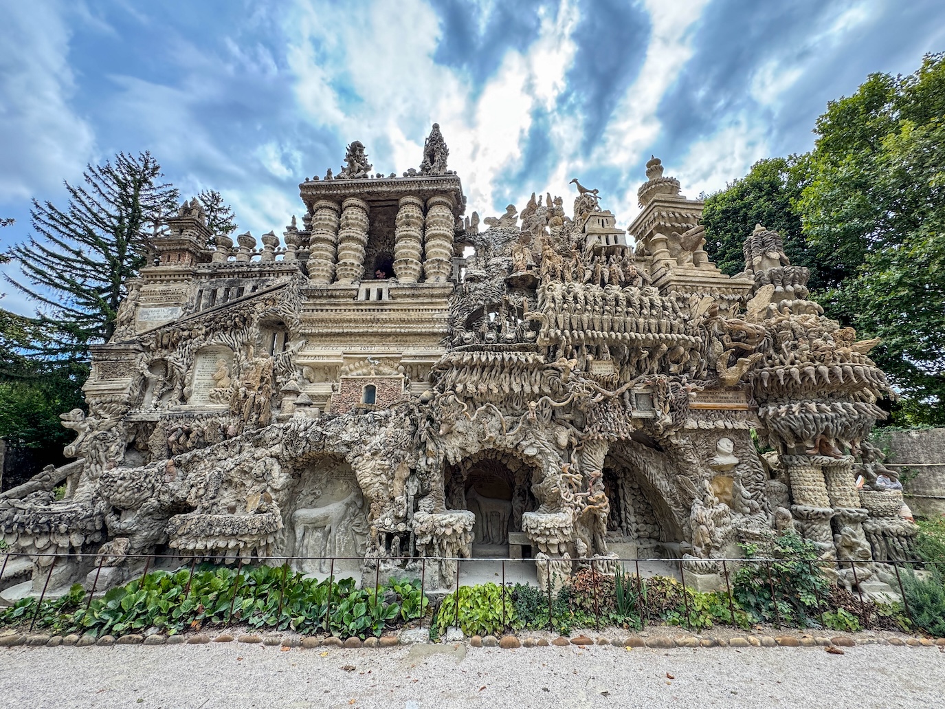 Voorgevel Palais Idéal