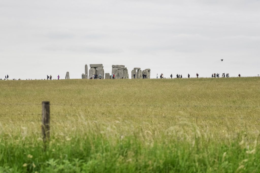 Stonehenge gezien vanaf de weg
