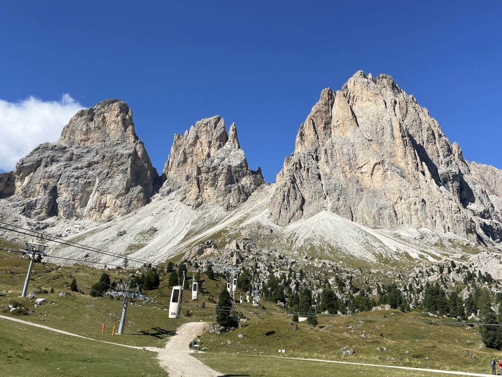 Forcella del Sassolungo: de 'doodskistlift'