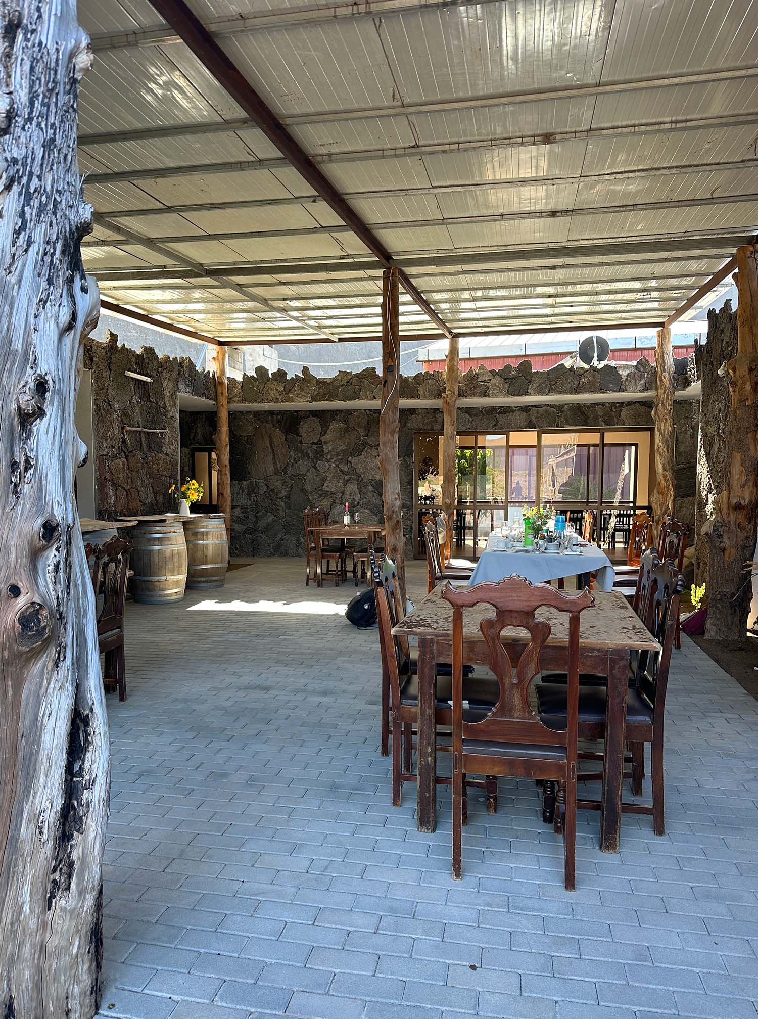 Locatie wijnproeverij met diner Fogo 2