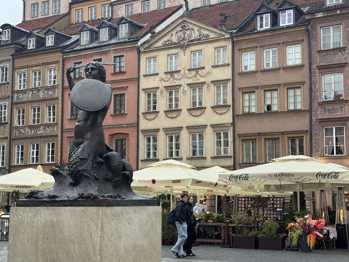 Oude centrum warschau