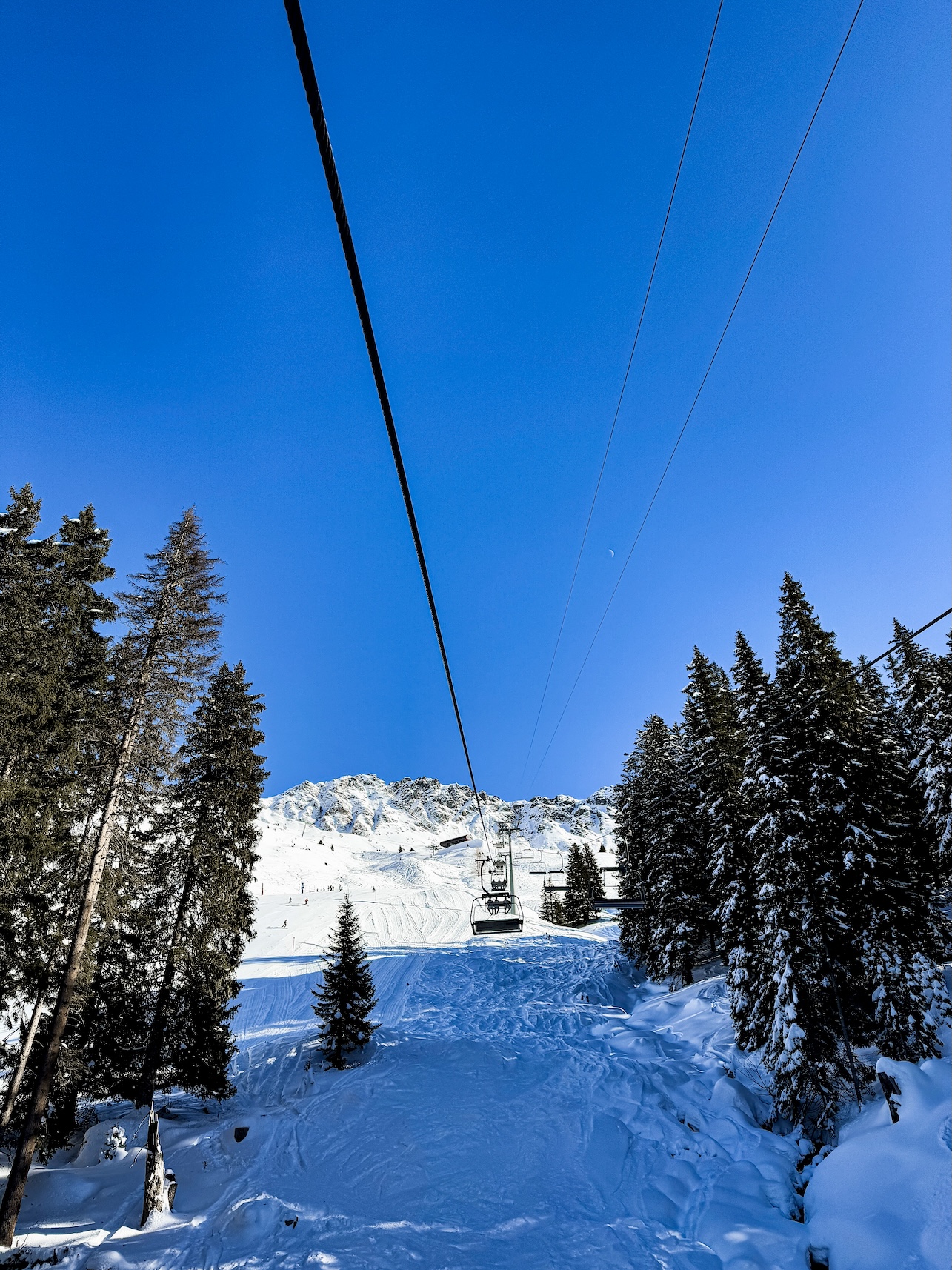 Skilift in Zwitserland