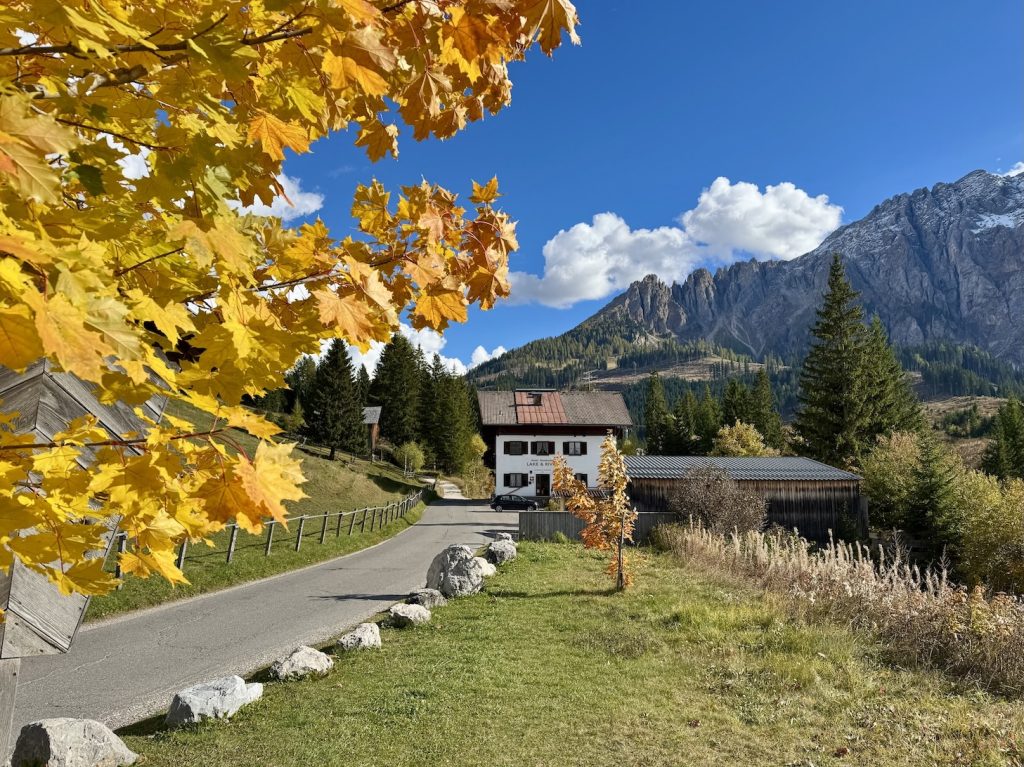 Herfstkleuren in de Dolomieten