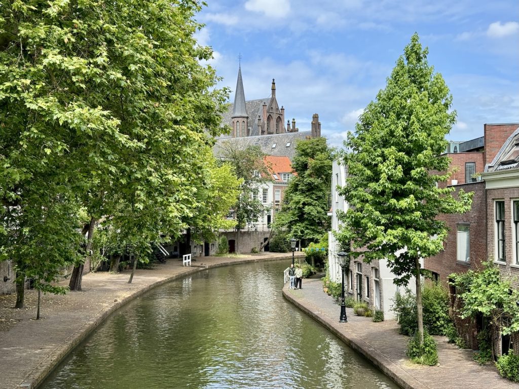 De Oudegracht in Utrecht